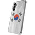 South Korean Flag Distressed Galaxy S24 Plus Clear Case